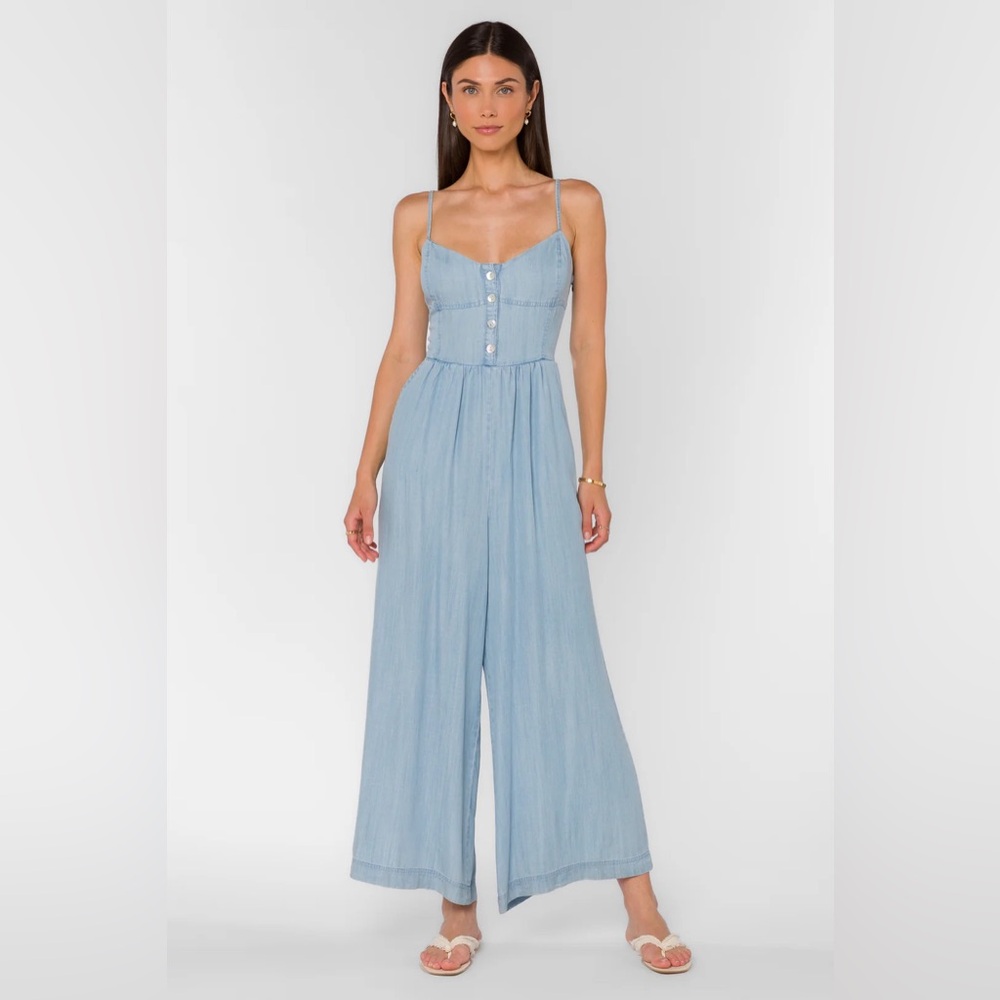 Velvet Heart KARLA CATALINA SKY Chambray JUMPSUIT